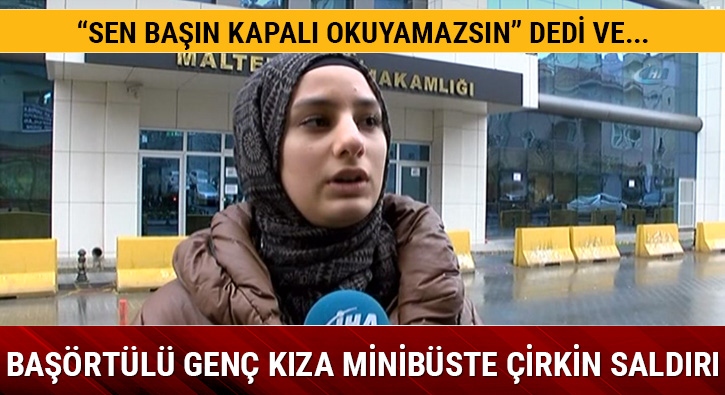 Ba��rt�l� gen� k�za minib�ste �irkin sald�r�