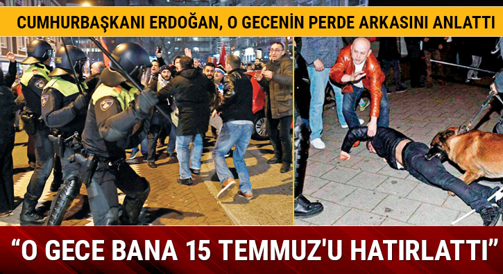 Cumhurbakan Erdoan: O gece bana 15 Temmuz'u hatrlatt