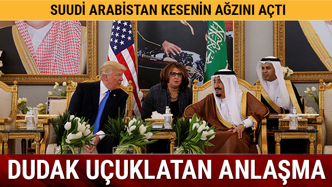 Suudi Arabistan ile ABD aras�nda dudak u�uklatan anla�ma! 