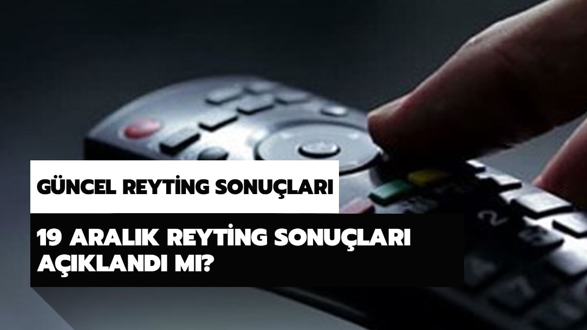 19 Aralık reyting sonuçları açıklandı Mucize Doktor Bir Zamanlar