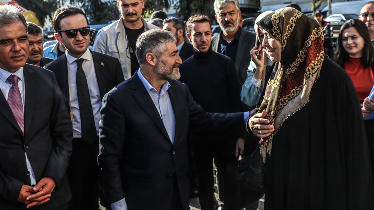 Bakan Nebati Mersin De Temaslarda Bulundu