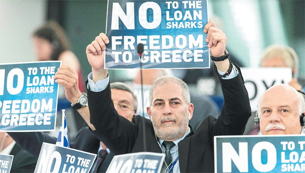 Yunanistan: Avro’nun aşil tendonu