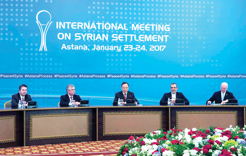 Astana görüşmeleri ve Suriye’ye yeni anayasa