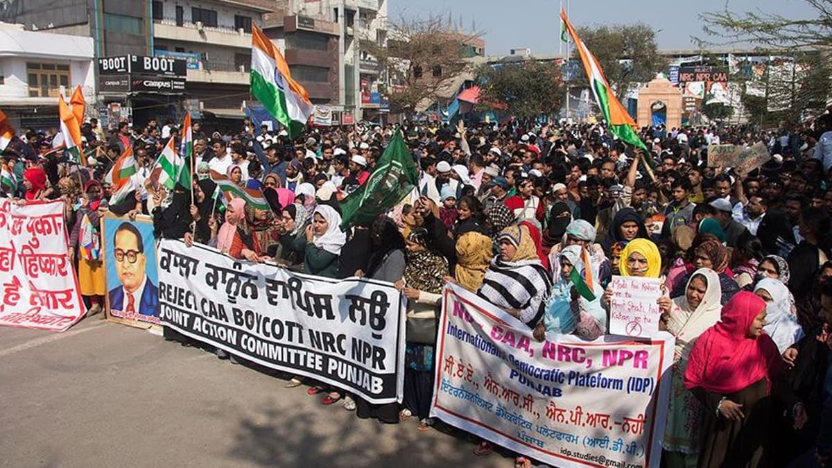 Hindu Hindistan'ı ve vatansız Müslümanlar planı
