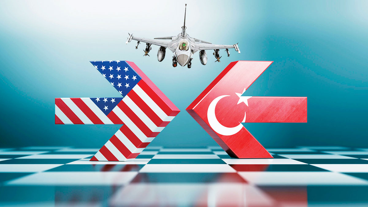 Türk-Amerikan ilişkilerinde Ukrayna savaşı, Suriye operasyonu ve F-16 sarkacı