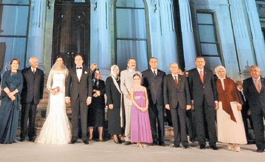 Erdoan'la Baheli Akener'in olunun nikah ahidi oldu