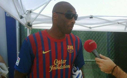 Kobe Bryant, Barcelona formas giydi