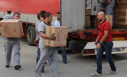 PKK balantl 3 TIR kaak sigara yakaland