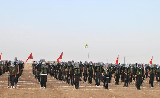 PYD, Trkiye snrnda szde 'Krdistan Halk Tugaylar Ordusu' kurdu