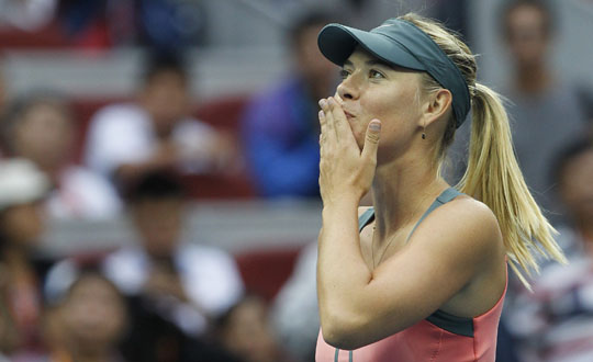 Sharapova Pekinde finale ykseldi