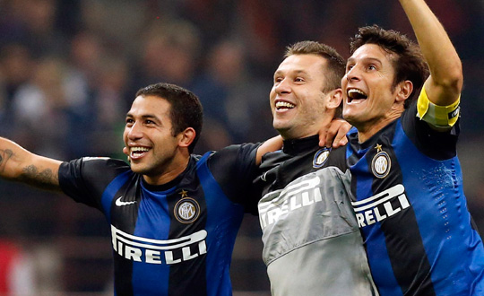 Milano derbisinde kazanan Inter