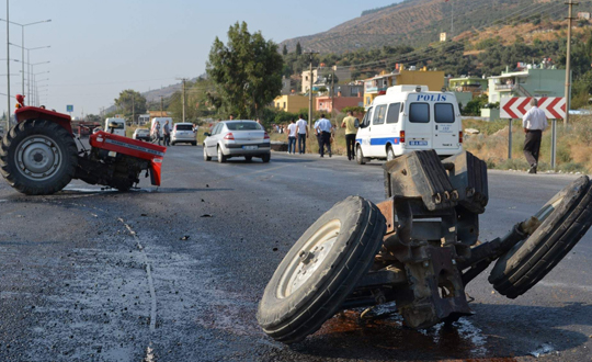 Aydn'n Eyll ay trafik bilanosu: 7 l, 471 yaral