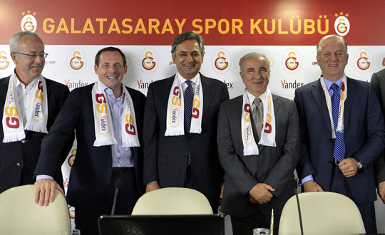 Galatasaray, Yandex ile anlat!