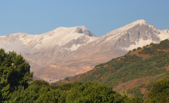 Tunceli'ye yln ilk kar yad