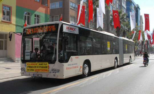 Denizli'de metrobs devrimi