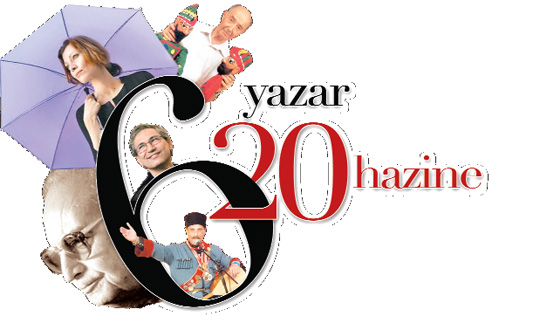 6 yazar 20 hazine