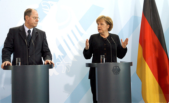 Merkel ve Steinbrck dellosu balad