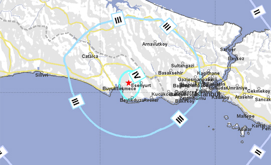 stanbul'u deprem sallad