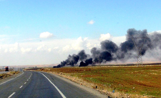 PKK'dan boru hattna saldr