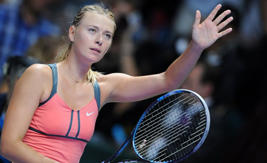 stanbul'da Sharapova rzgar