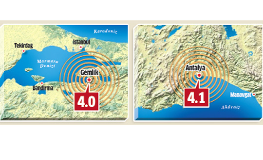 Deprem bayramda da ben buradaym dedi