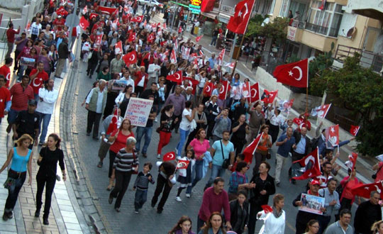 Cumhuriyet bayram kutlamalarndan dolay baz yollar kapatlacak