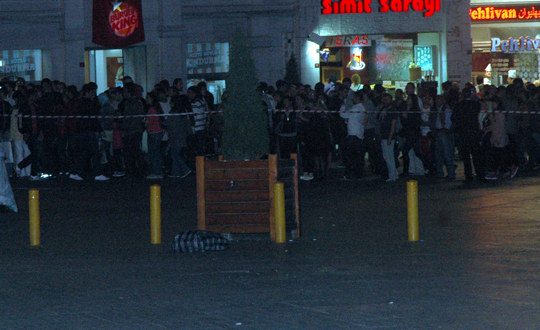 Taksim'de bomba panii 