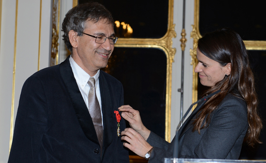 Orhan Pamuk'a Legion D'honneur nian 