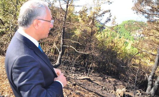 'Bu yangn kendiliinden kabilecek bir yangn deil'