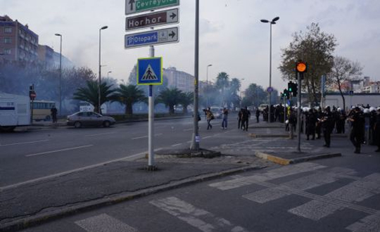 Aksaray'da BDP'lilere polis mdahalesi!