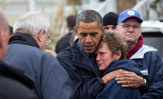 Obama Sandyyi  iyi ynetti