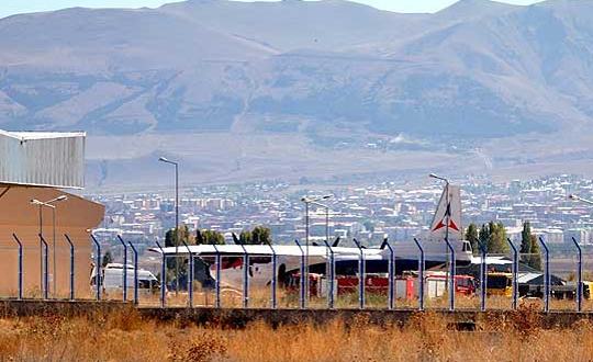 Ermenistan ua Erzurum'a indirildi