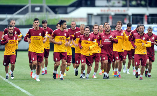 te Galatasaray'n Mersin kafilesi!