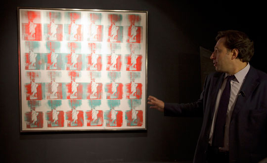 Andy Warhol'un koleksiyonuna rekor fiyat 