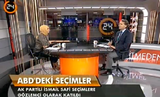 smail Safi: Obama'nn mitinginde siyahlar, Romney de beyazlar vard