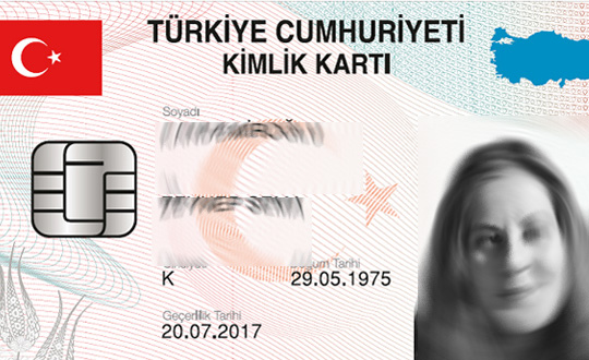 Trkiye Cumhuriyeti Kimlik Kartlar geliyor 