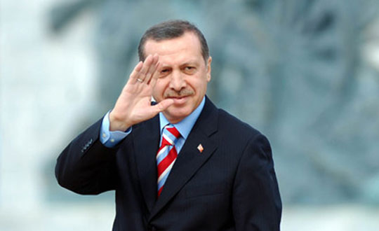 Erdoan, Hamas'n siyasi bro efi Meal'le grt          