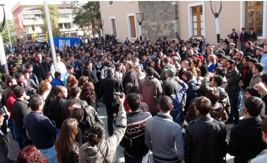 Erzincan'da tehlikeli provakasyon