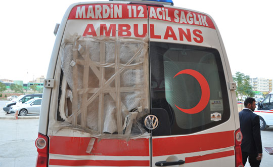 Kzltepe'de ambulans skandal