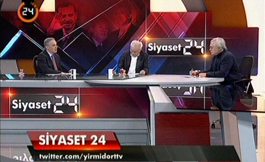 Siyaset 24'te Gazze'deki gelimeler tartld