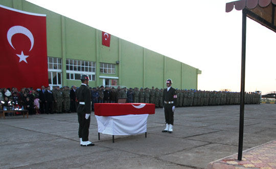 ehit cenazesi memleketine gnderildi