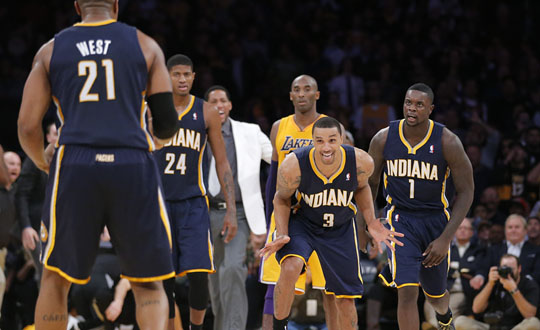 Pacers, son saniyede Lakers' yendi!