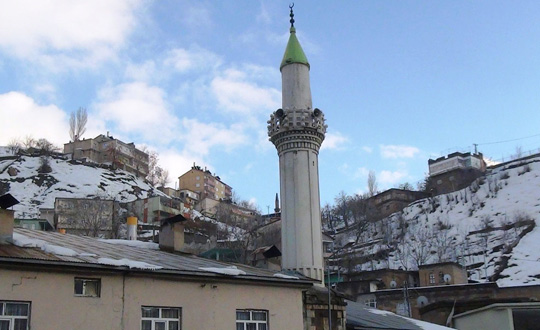Bitlisin kayp 5. minaresinin yeri bulundu