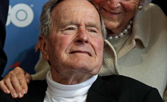 George H.W. Bush'un salk durumu iyiye gidiyor