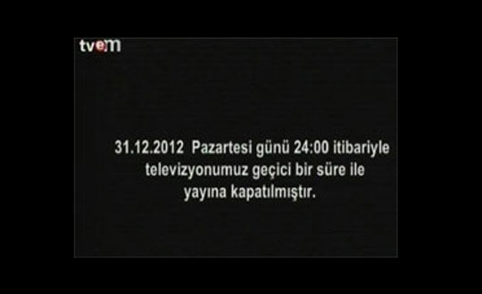 TVem yayn hayatna ara verdi!
