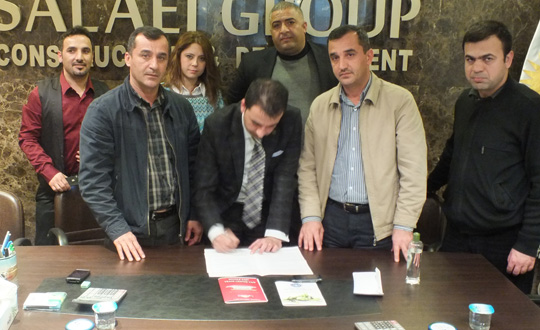 Mardinli iadam Irak'ta Ortadou Ticaret Borsas'n kurdu