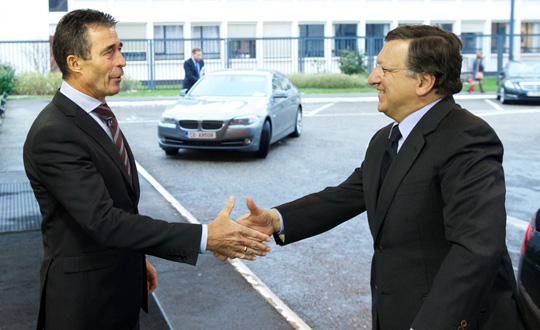 Rasmussen, Barroso ile grt