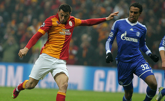 Galatasaray - Schalke 04 mata iki gol vard