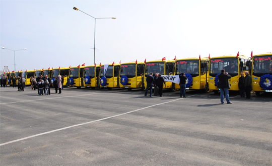 Tekirdağ'da halk otobüslerinde yeni dönem
