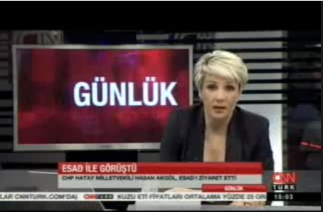 CNN Trk spikeri Saynur Tezel'den rejiye fra